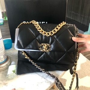 Chanel 19 flap bag